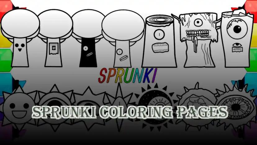 Sprunki Coloring Pages
