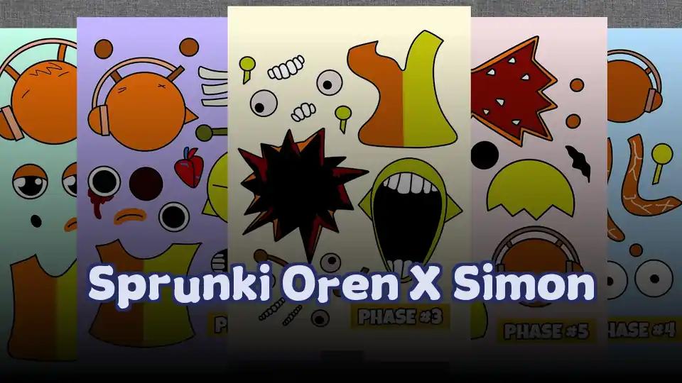 Sprunki Oren X Simon