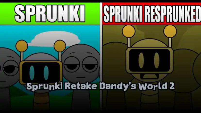 Sprunki Retake Dandy's World 2